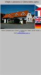 Mobile Screenshot of penziongalerie-sumava.cz